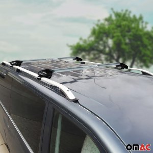 Volkswagen Tiguan Roof Rack Roof Rail SET - Omac - 7514950SP + 96515651OMC - Gray - '09-'17